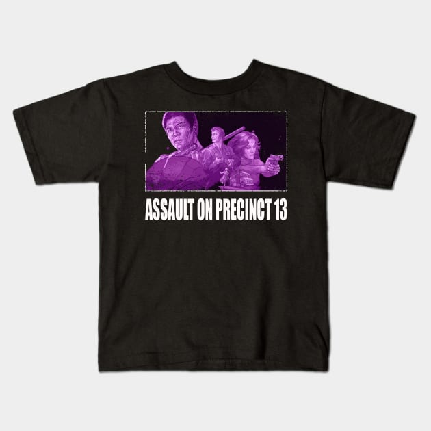 Bishop's Battalion Mobilize Your Wardrobe with Assault on Movie-themed Shirts Kids T-Shirt by Zombie Girlshop